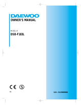 Daewoo DSB-F183L User manual