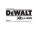 DeWalt DCS373-XE User manual