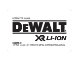 DeWalt DCS373 User manual