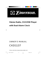 Emerson CKD1137 User manual