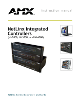 AMX NI-3000 User manual