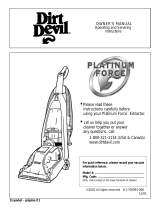 Dirt Devil Platinum Force Owner's manual