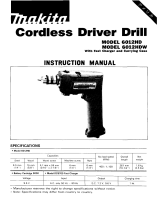 Makita 6012HDW User manual