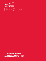 Casio G'zOne COMMANDO 4G LTE User manual