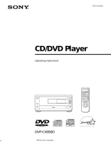 Dolby Laboratories ZE-200DVD Operating instructions