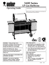 Weber 3400 LP User manual