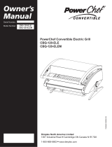 Dimplex PowerChef Convertible CBQ-120 User manual