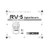 Boss Boss RV-5 User manual