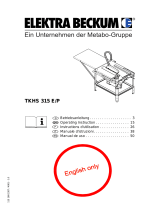 Elektra Beckum TKHS 315 P User manual