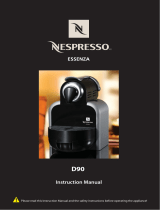 Nespresso D90 User manual