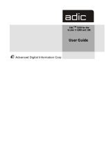 ADIC Scalar 1000 User manual