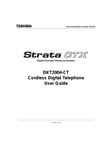 Toshiba STRATA CTX DKT2004-CT User manual