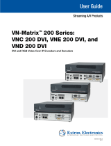 Extron electronics VN-Matrix 200 Series User manual