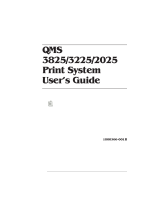 QMS 3225 User manual
