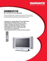 Philips 26MD251D User manual