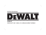 DeWalt DC800-XE User manual