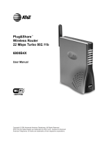 AT&T 6800B4X User manual