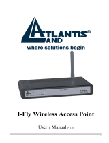 Atlantis I-Fly i I-Fly Wireless Access Point User manual