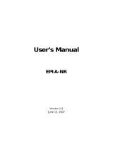 VIA Technologies EPIA-NX User manual