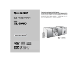 Sharp XL-DV60 User manual