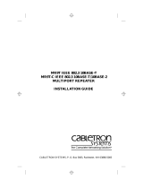 Cabletron Systems MR-9T Installation guide