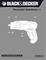 Black & Decker Powerful Solutions AS36LN User manual