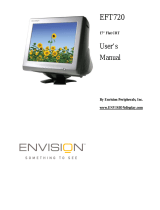 Envision EFT720 User manual