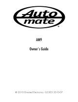 Directed Electronics AM9 Owner's manual