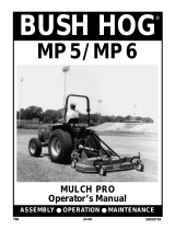 Bush Hog MULCH PRO MP6 User manual