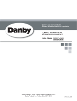 Danby DCR017A2WDB User manual