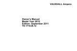 Vauxhall VIVA 2011 Owner's manual