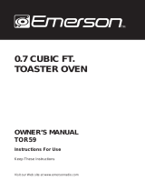 Emerson TOR59 User manual