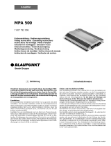 Blaupunkt MPA 500 Owner's manual