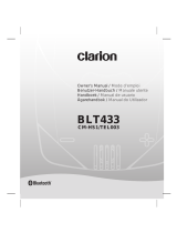 Clarion BLT433 User manual