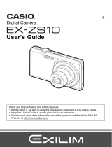 Casio EX-ZS10BE User manual