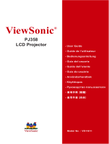 ViewSonic PJ358 User manual