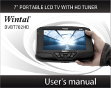 Wintal DVBT702HD User manual