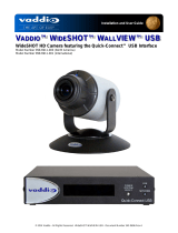 VADDIO WideSHOT WallVIEW USB 999-6911-000 User guide