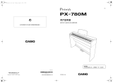 Casio PX-780M User manual