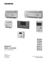 Siemens QAA 78.610 User manual