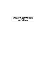 Hayes Microcomputer Products DIVA T/A ISDN User manual