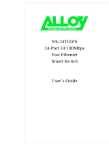 Alloy Computer Products NS-24T01FS User manual
