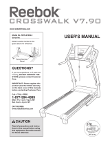 Reebok Crosswalk V 7.90 User manual