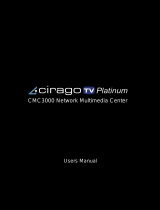 Cirago TV Platinum CMC3000 User manual