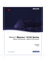Matrox PJ-4OLP User manual
