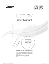 Samsung LA40D503 User manual