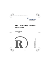 Radio Shack Detector User manual