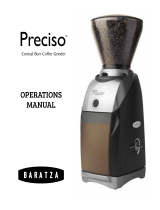 Baratza Preciso Owner's manual