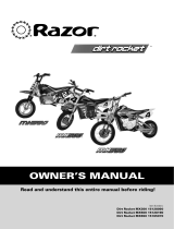 Razor Dirt Rocket MX350 User manual