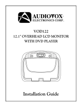 Audiovox VOD122 User manual